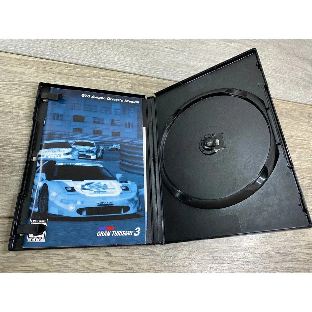 Gran Turismo 3 A-spec Sony PlayStation 2‎ PS2 Greatest Hits Case and Manual Only